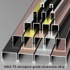 MTADSBKFP U-Shaped Aluminum Alloy Edge Profile for Stair Treads, Multicolor, 580 mm x 0.9 m, 3 pcs (Matte Gold, 50 mm x 0.9 m) view 4