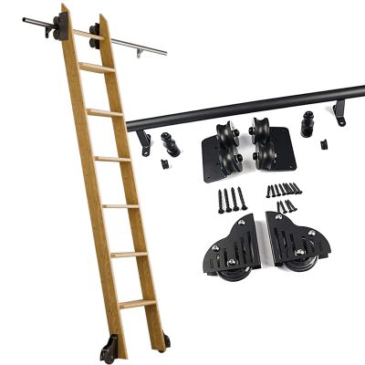 Sliding Ladder Hardware and Rail Kit, 1–6 m, Carbon Steel