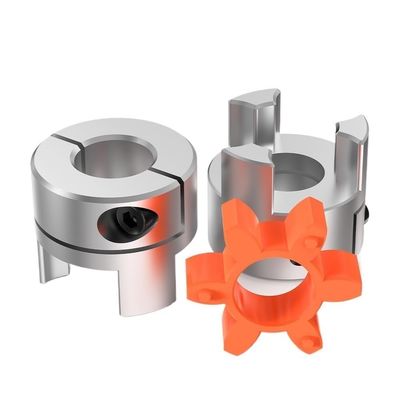 1-Pc. Aluminum Plum Flexible Coupling D20L25-2 for 4/5/6/6.35/7/8/10 mm Shafts (4x5 mm)