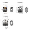 1-Pc. Aluminum Plum Flexible Coupling D20L25-2 for 4/5/6/6.35/7/8/10 mm Shafts (4x5 mm) view 3