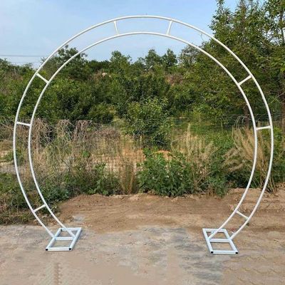 Durable Metal Arch for Wedding Decorations, Rust-Resistant Garden Arbor, Outdoor Trellis, Elegant Plant Support