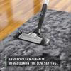 ANJIAJIE Shaggy Area Rug, 220 x 240 cm, Extra-Soft High-Pile, Non-Slip, Dark Gray view 3