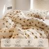 Sedefen Bear Bedding Set, 220 x 240 cm, Brown and White, Girls' Kids Bedding view 4