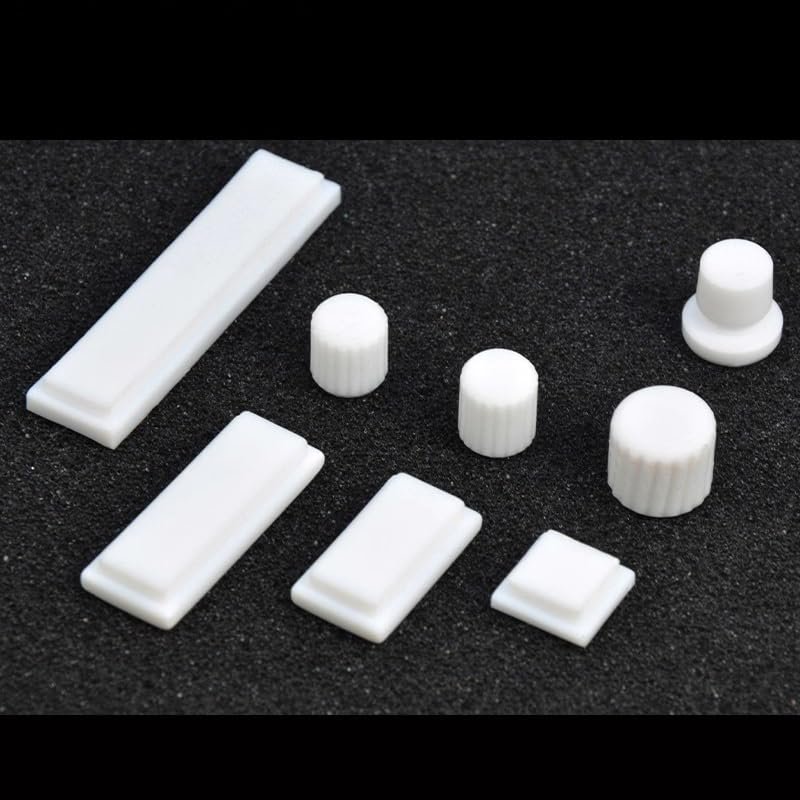 Quartz Cuvette Lid, Stopper, Screw Cap, PTFE (RED)(BROWN)
