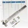 25-Inch Iron Panic Exit Bar with Keyed Lock Cylinder view 2