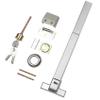 25-Inch Iron Panic Exit Bar with Keyed Lock Cylinder view 3