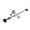 HHB18I RM1605 C7 Machined Ball Screw, 600 mm, with BK/BF12 Supports and Coupling view 3