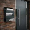 Grafner Premium Personalized Mailbox, RAL 7016 Anthracite Gray, with Newspaper Compartment and 2 Keys view 4