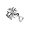 Tri-Clamp Sanitary Set 0.5–10 in, 316 Stainless Steel, Weld Ferrules + Clamp + Gasket (53 mm K64) view 3