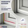 Custom-Fit Insect Screen for Windows, Pre-Assembled, No Drilling, Aluminum Frame, Made in Germany (Ochre, 40 x 130 cm) view 3