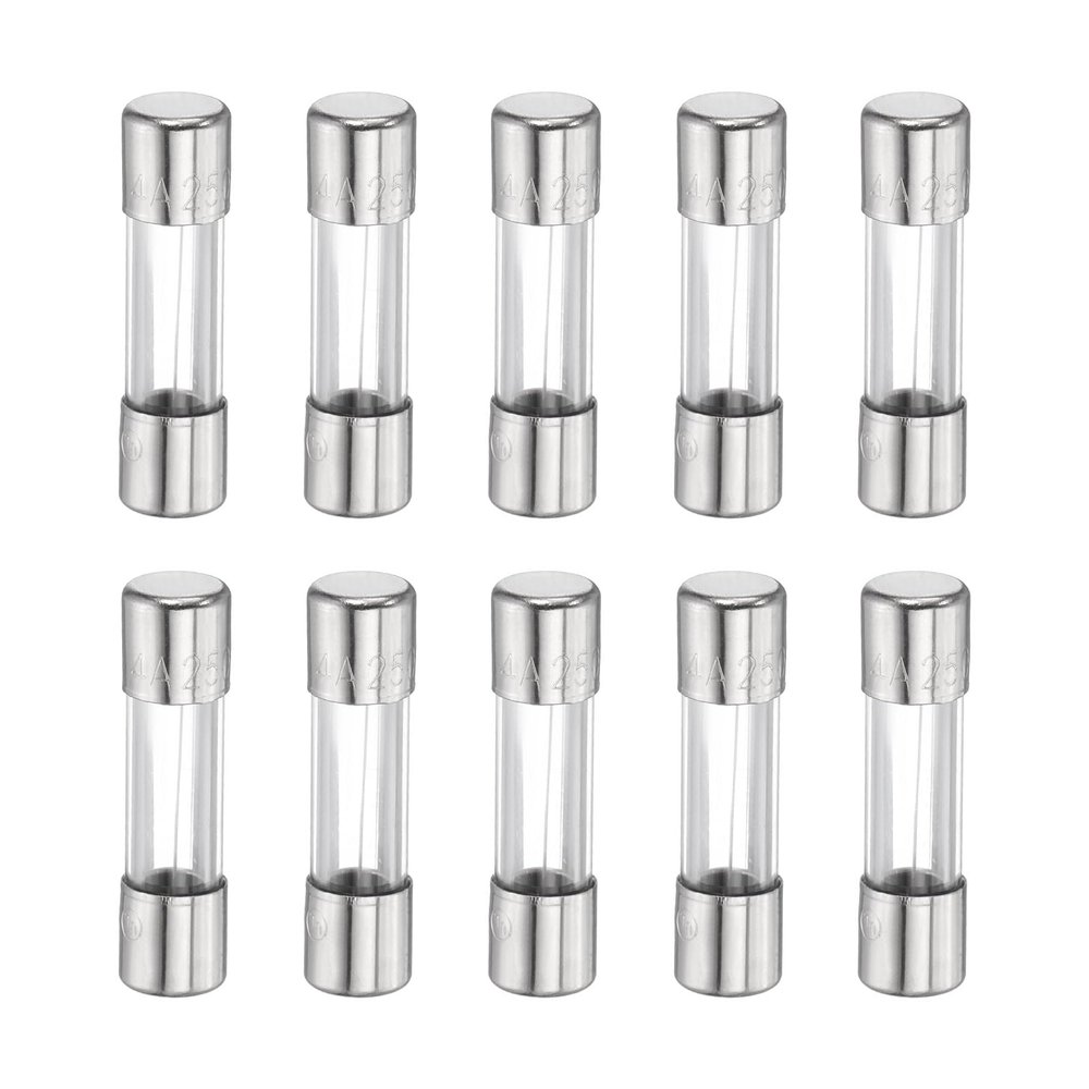 QUARKZMAN 10-Pack 4A 250V Fast-Acting Glass Fuses