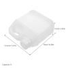 Hoement 3-Pack Plastic Liquid Containers with Tight-Sealing Caps view 2