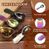 QUARKZMAN 2-Piece Stainless Steel Coffee Measuring Spoons, 15 mL, Short Handle view 3
