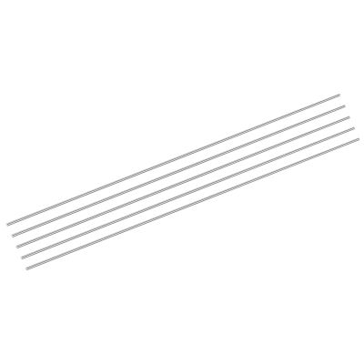 QUARKZMAN 5-Piece 304 Stainless Steel Rods, 35 mm x 407 mm, Lathe Stock