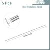 QUARKZMAN 5-Piece 304 Stainless Steel Rods, 35 mm x 407 mm, Lathe Stock view 2
