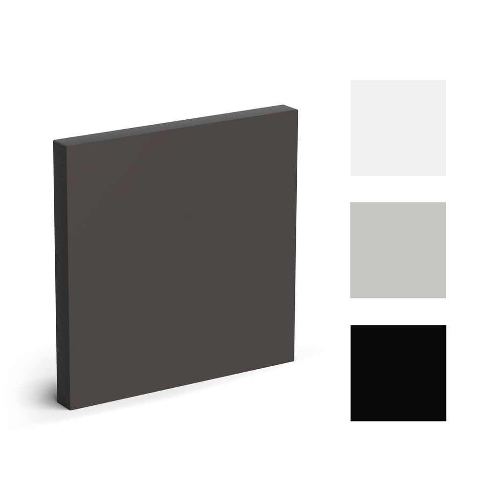 HPL Panel 100 x 35 cm, 10 mm Thick, Anthracite