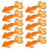 JTQYFI Bicolor Soft Shrimp Lures, 10-Piece Set view 1
