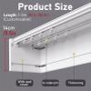 Sturdy 1.6 m Ceiling-Mount Track Frame for Curtains and Blinds, Stylish Window Treatment view 2