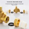 PPR Brass Pressure-Reducing Valve with Gauge (PPR32) view 3