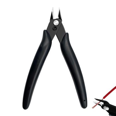 Mini Side Cutters, Black, 13 cm