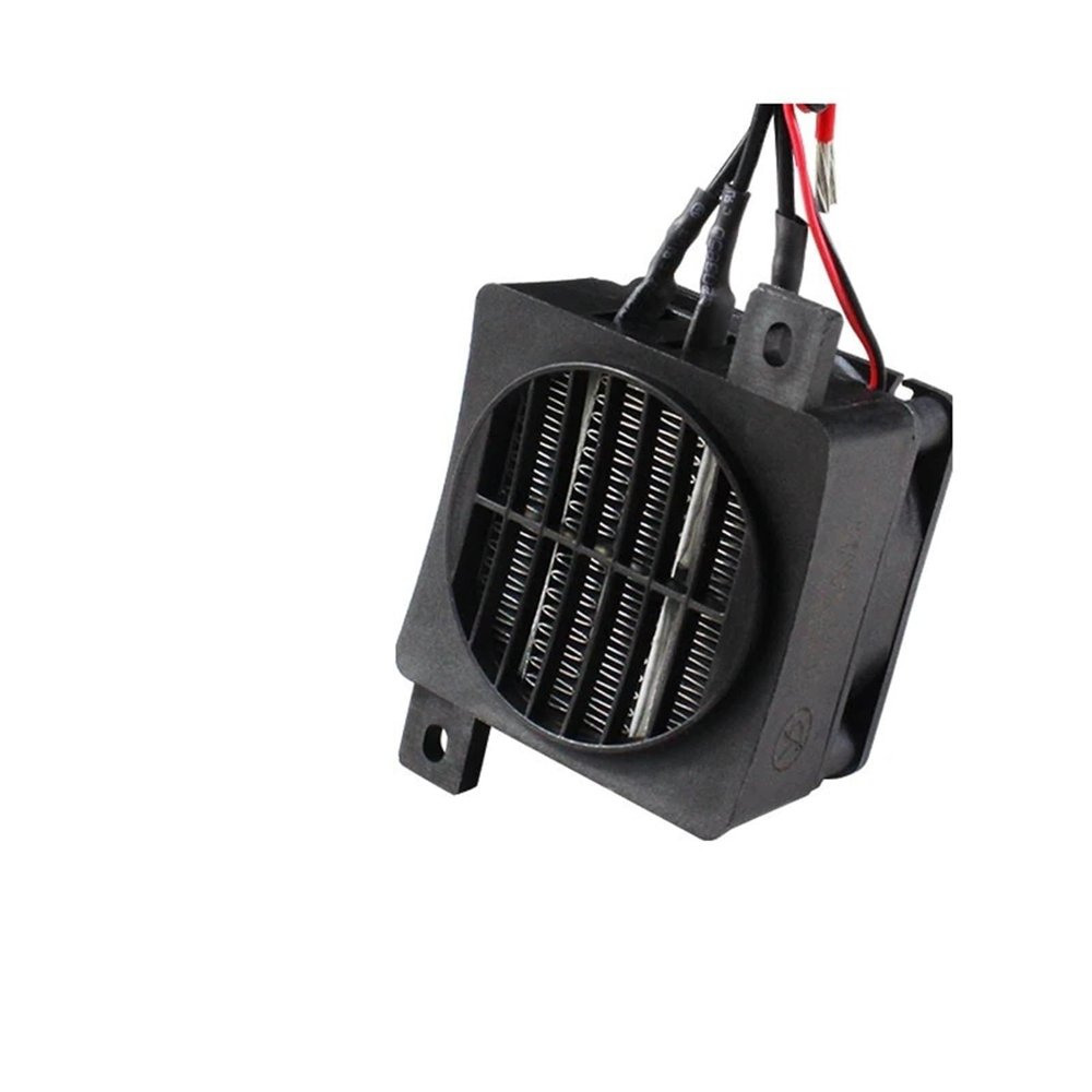PTC Heating Element, 12–220 V, 50–200 W, Ceramic Thermostat Heater with Fan (48 V, 150 W)