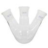 VALICLUD Glass Three-Neck Boiling Flask for Laboratory Bottles view 1