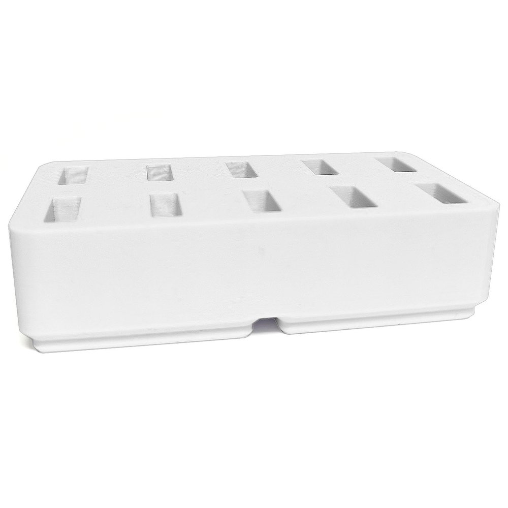 TATMOHIK 10-Slot USB-A Flash Drive Organizer