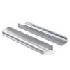 Goldenwarm 10-Pack Concealed Cabinet Handles, 160 mm, Silver Aluminum view 1