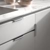 Goldenwarm 10-Pack Concealed Cabinet Handles, 160 mm, Silver Aluminum view 4
