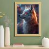 Wolf Diamond Painting Kit for Adults, XXL Starry Sky, 5D Full Drill, 50 x 80 cm view 3