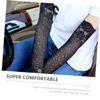 Mikinona Women's Summer Lace Arm Sleeves, 2 Pairs, Quick-Drying UV Sun Protection view 3