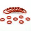 CHAOUYYZ Red Silicone VMQ O-Ring Sealing Washers, 50 Pieces, OD 19 mm, CS 2.4 mm view 4