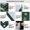 Waterproof Tarp 550 x 900 cm, Heavy-Duty Tear-Resistant, UV-Stabilized, Mold-Resistant, Green view 4