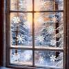 50 Transparent Snowflake Vinyl Stickers for Laptop, Guitar, Bike, Car, Phone and More view 2