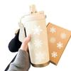 50 Transparent Snowflake Vinyl Stickers for Laptop, Guitar, Bike, Car, Phone and More view 3