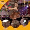 5-Piece Women's Brown Reindeer Costume Set view 4