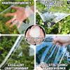 Waterproof Clear Tarpaulin 160 x 245 cm with Grommets, UV-Resistant PVC Cover for Outdoor Use view 2