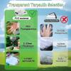 Waterproof Clear Tarpaulin 160 x 245 cm with Grommets, UV-Resistant PVC Cover for Outdoor Use view 4