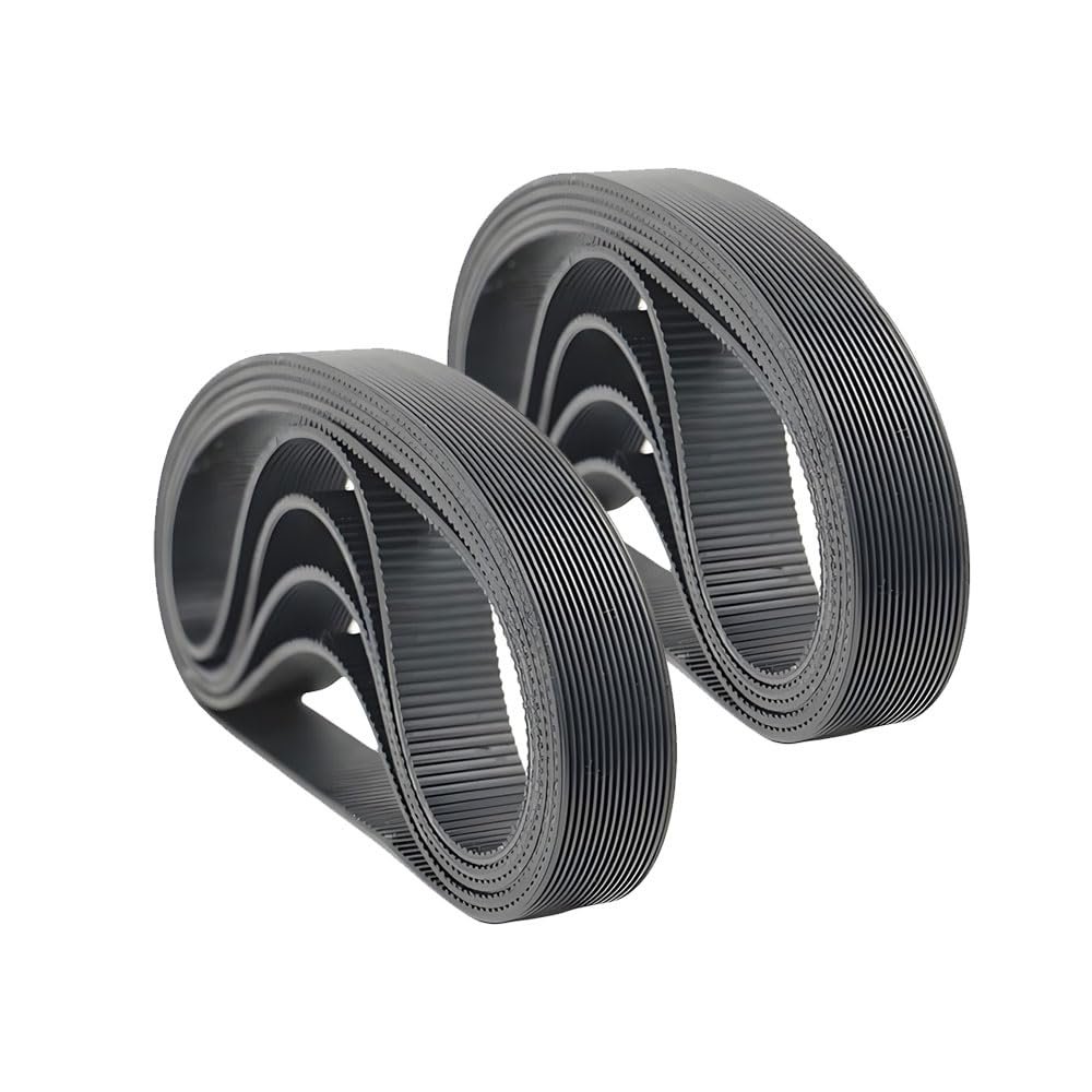 3-Pack PJ Ribbed V-Belts 300J6, 30-Inch, 6-Rib, Fiberglass-Reinforced