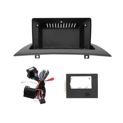 9-Inch Car Stereo Fascia for BMW X3 E83 (2006–2010), ABS Frame with CAN Bus Cable