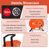 PioMue Deep-Well Water Level Meter, Groundwater Measuring Device with Fixed Probe and Steel Tape for Monitoring Wells and Reservoirs, 20 m/65.6 ft view 4
