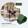 Sosoport 2-Piece Green Canvas Sandbags for Flood Protection, Foldable view 3