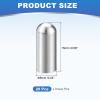 QUARKZMAN 20-Piece Cylindrical Pins, 6 x 15 mm, 304 Stainless Steel view 2