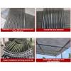 2.5 mm Fiberglass Corrugated Daylight Roofing Panels, 5-Piece Set view 2