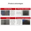 2.5 mm Fiberglass Corrugated Daylight Roofing Panels, 5-Piece Set view 3