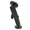Jelquix 1-Inch Aluminum Alloy Ball Mount, Fish Finder Mount with AMPS Hole, Round Plates, Medium Arm, Marine Electronics Holder, Replacement for Kit T-Bolts (17 cm) view 2