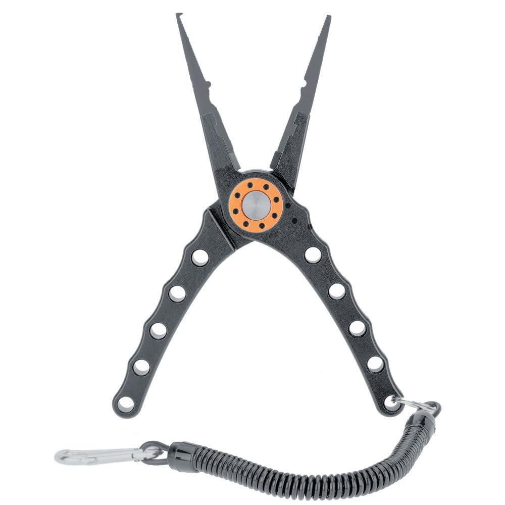 Multifunctional Fishing Pliers for Outdoor Use with Lanyard and Pouch
