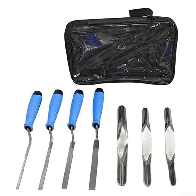 DAZZLEEX 7-Piece Pointing Trowel Set with Non-Slip Rubber Handles
