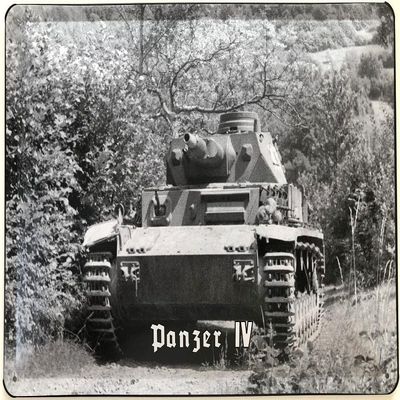 Tin Sign 40 x 30 cm Nostalgic Panzer IV Sign - DekoNo7