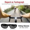 ASHATA Smart Cycling Sunglasses with 1080P Anti-Shake Wide-Angle Camera view 2